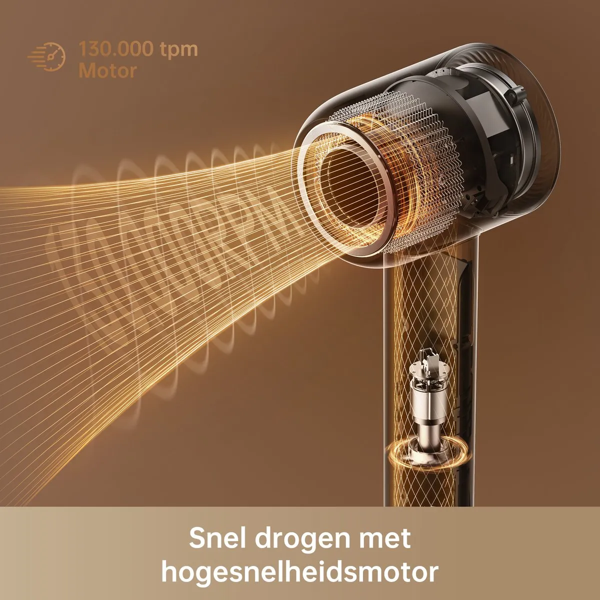Dreame Hair Miracle AHD9 Haardroger - 1600W - Goud