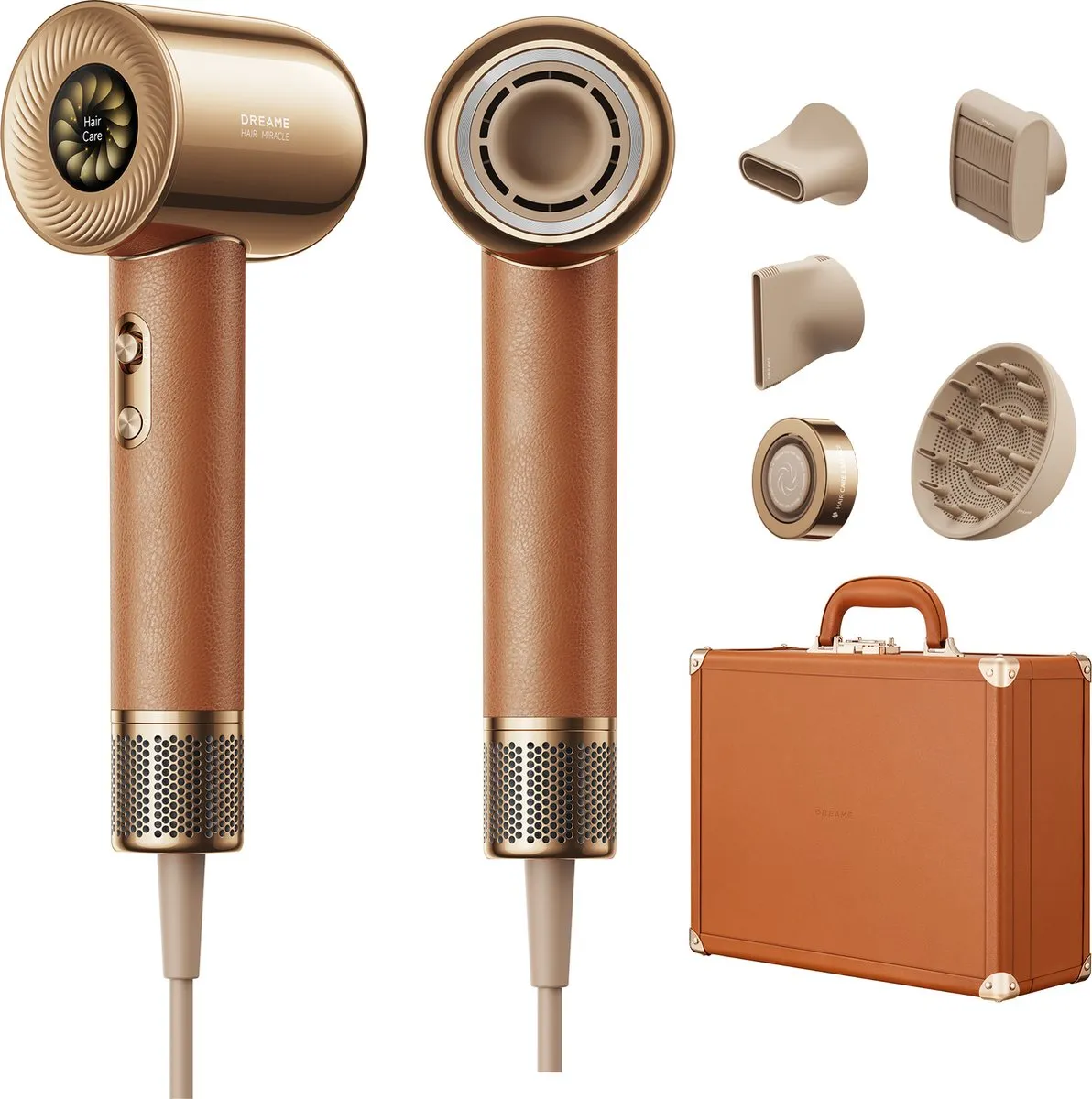 Dreame Hair Miracle AHD9 Haardroger - 1600W - Goud