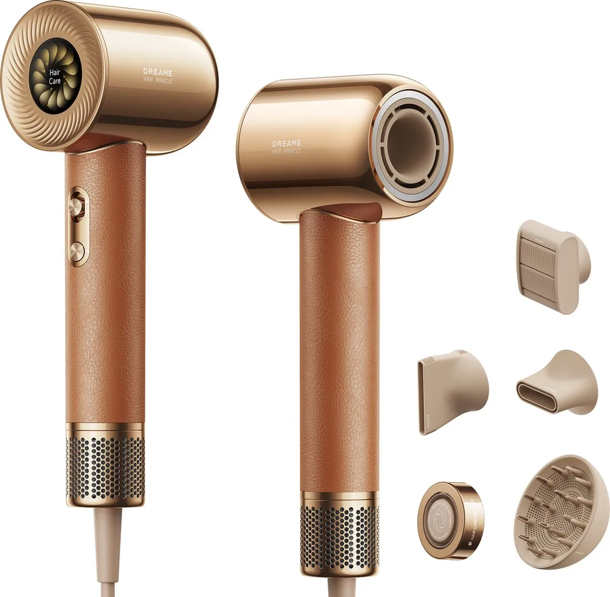 Dreame Hair Miracle AHD9 Haardroger - 1600W - Goud