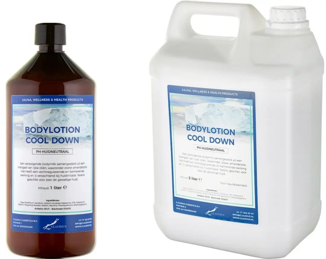 Splashbox Cosmetics Bodylotion Cool Down 6L - 2 Stuks
