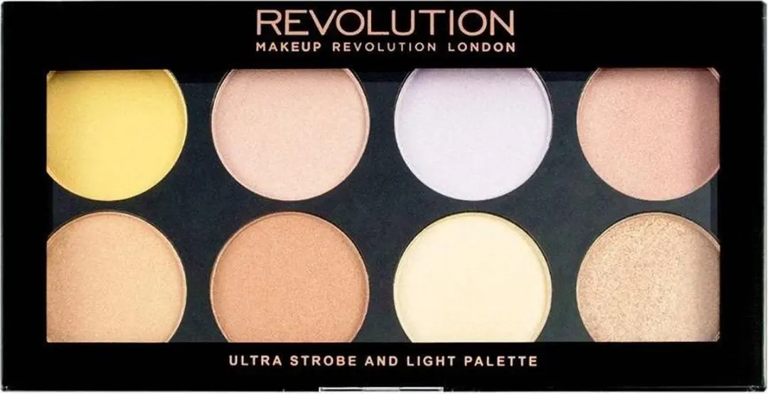 Makeup Revolution Ultra Strobe & Light Palette - 8 Stuks