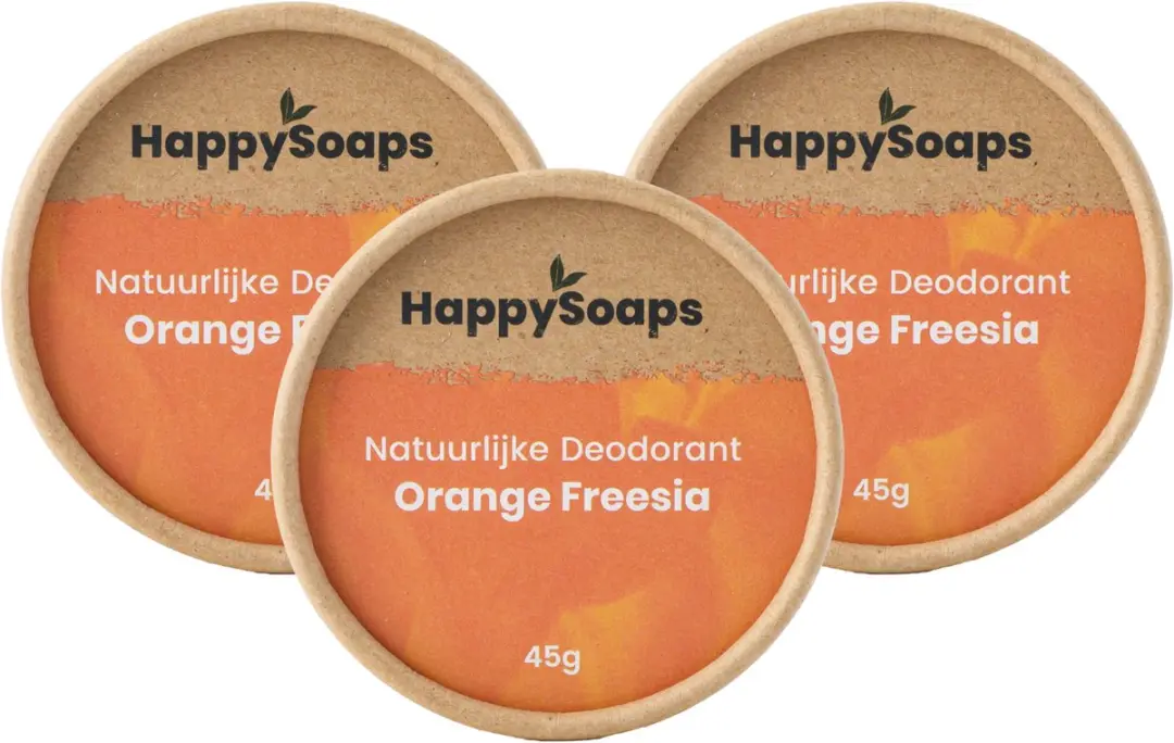 HappySoaps Orange Freesia Deodorant