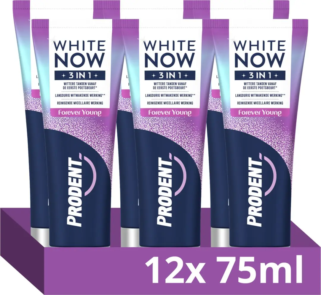 Prodent White Now Tandpasta 3-in-1 Forever Young