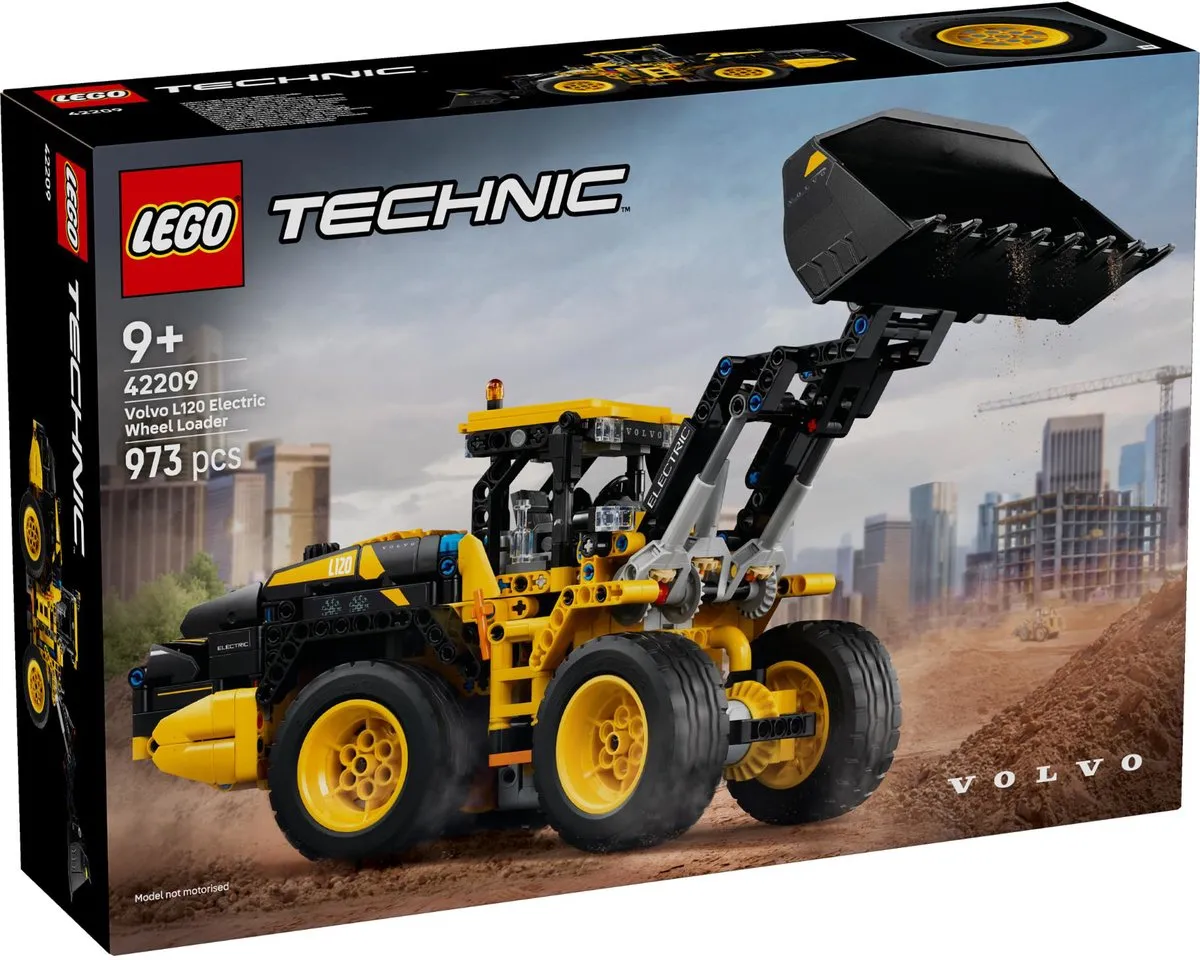 LEGO Technic 42209 Volvo L120 Electric Wiellader - 973 Stukken