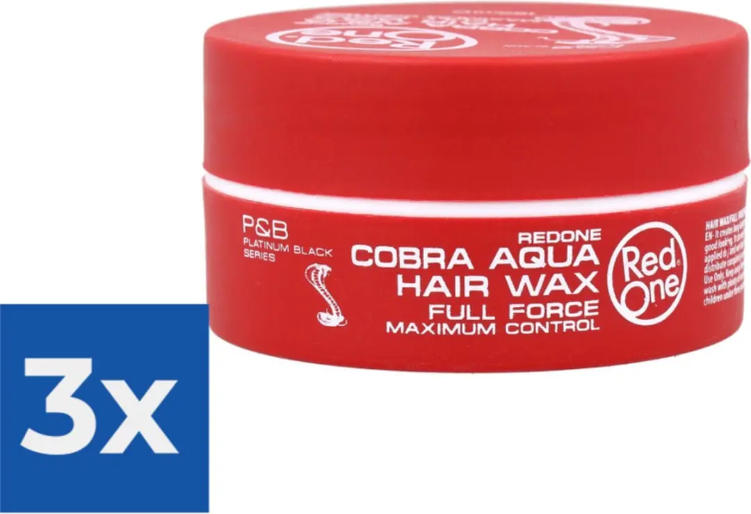 Red One Cobra Aqua Haarwax 450ml