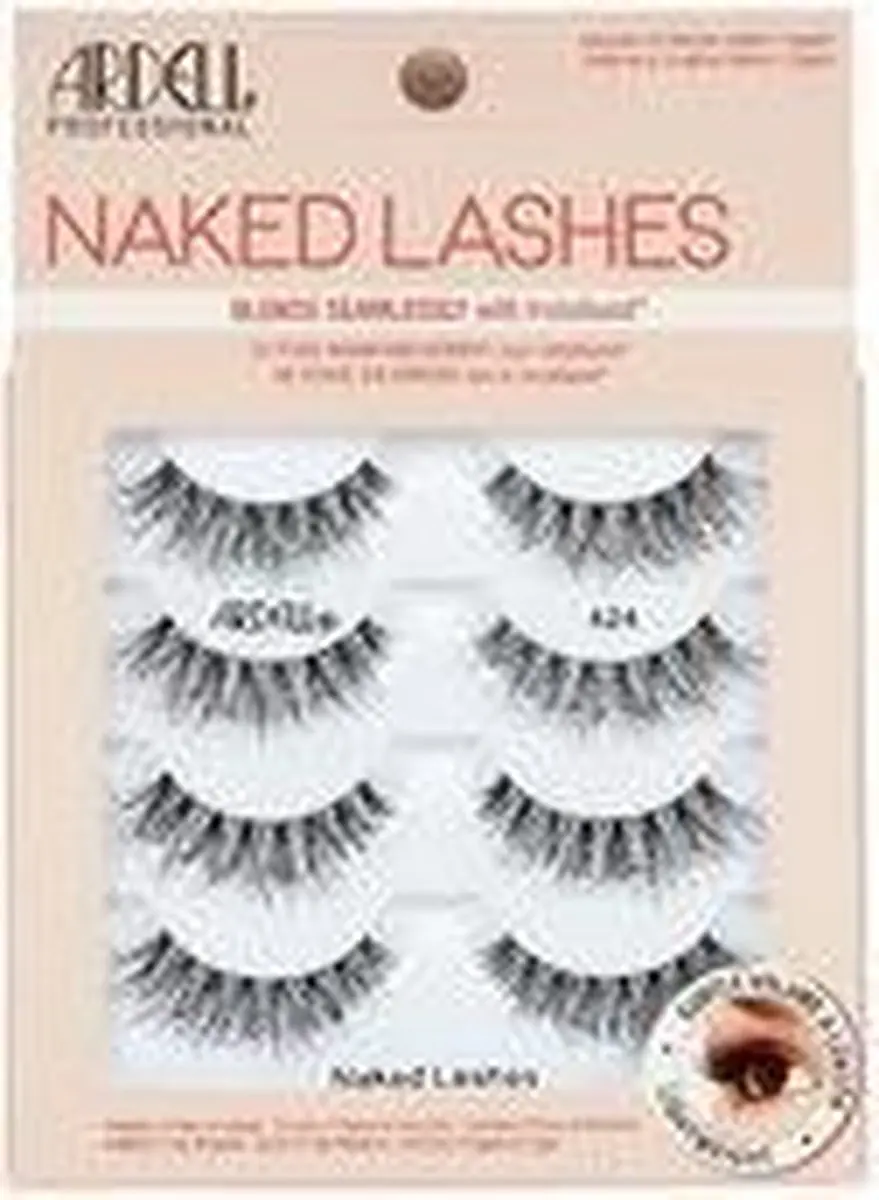 Ardell Naked Lashes 424 - 4 Stuks - Zwart