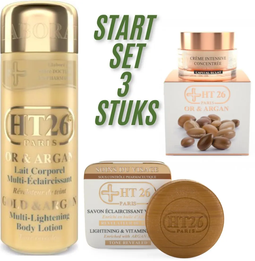 HT26 Paris Luxe Verzorgingsset 3-delig