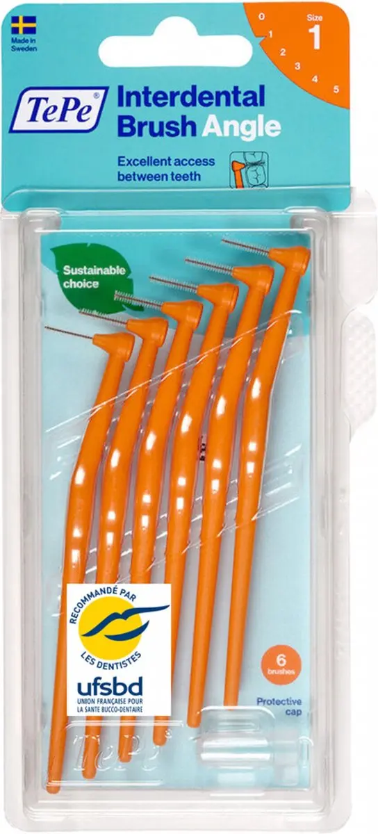 TePe Angle Interdentale Ragers ISO 2 Oranje
