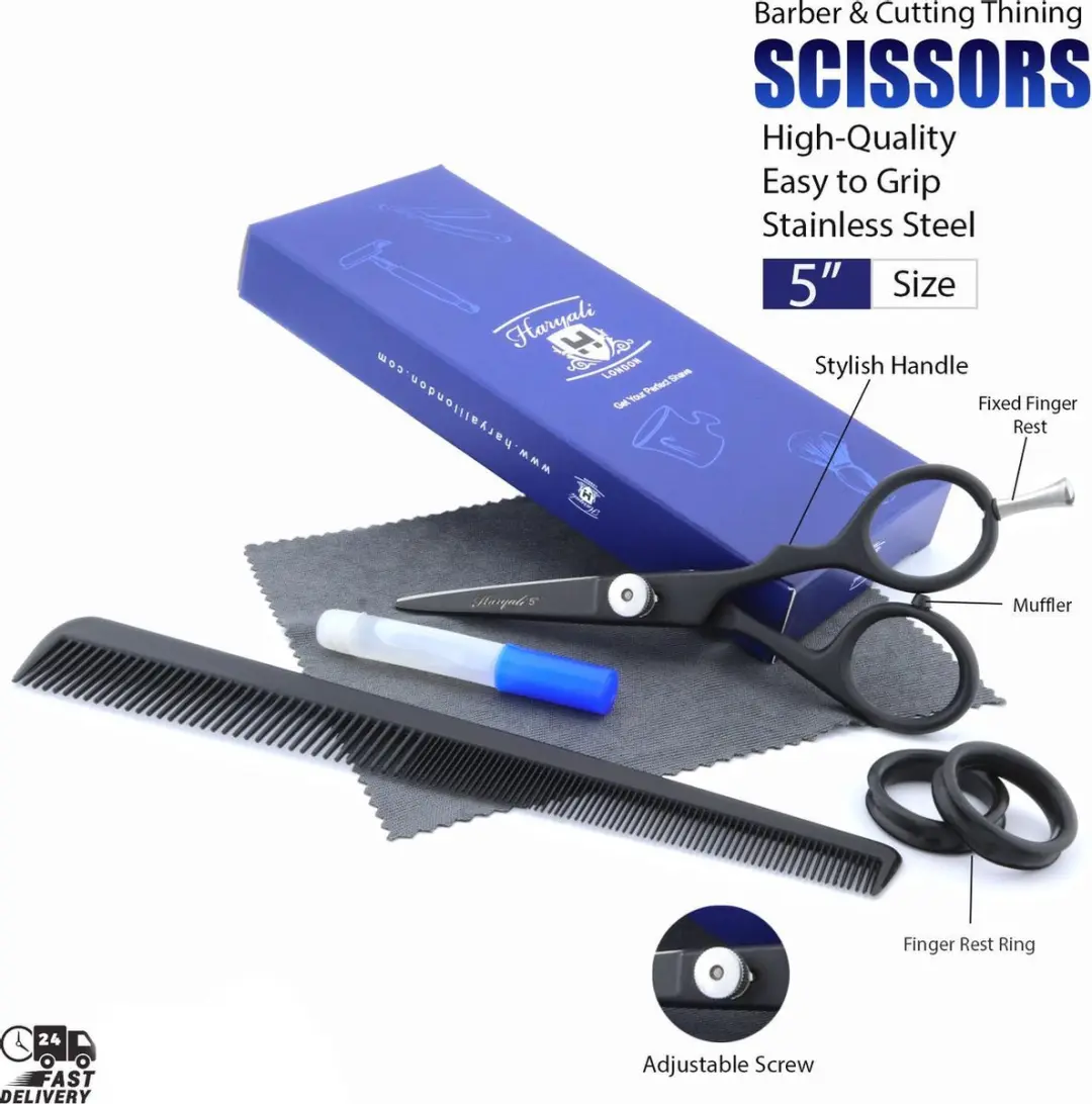 Haryali London Kappersschaar 5 Inches