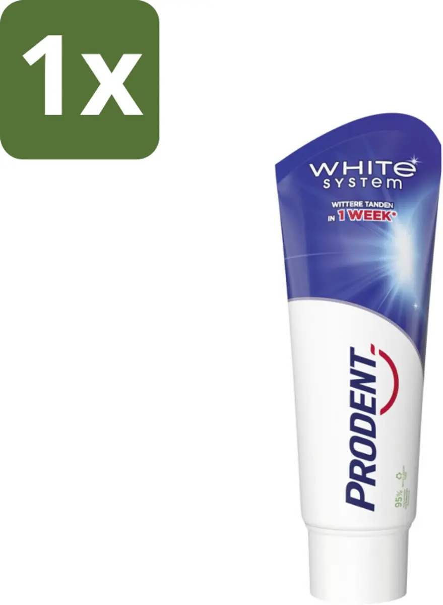 Prodent White System Tandpasta 75ml