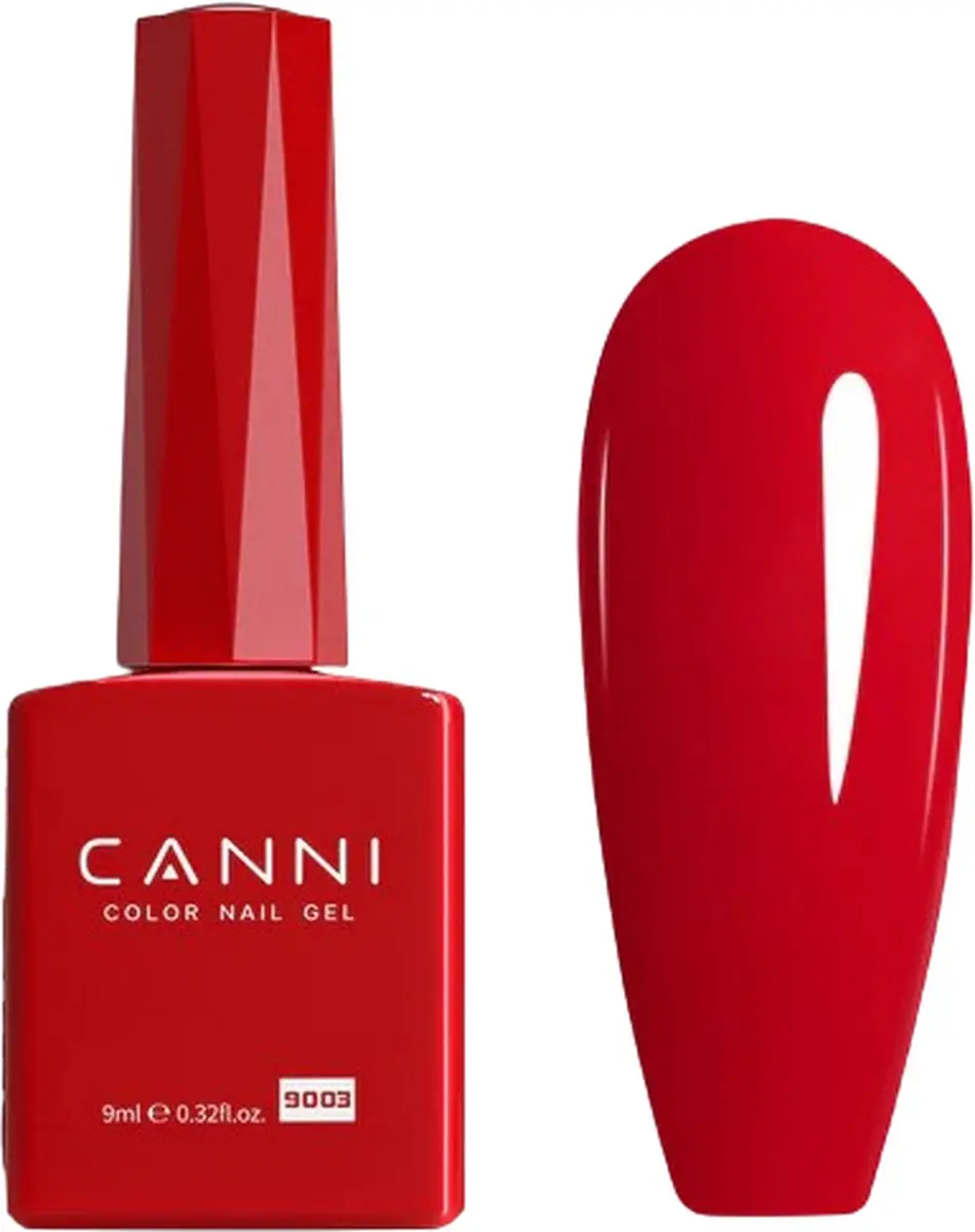 Canni UV Gellak Rood 9ml