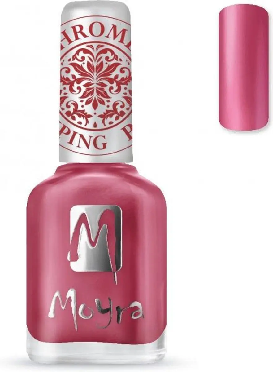 Moyra Stamping Nagellak CHROME ROSE 12ml