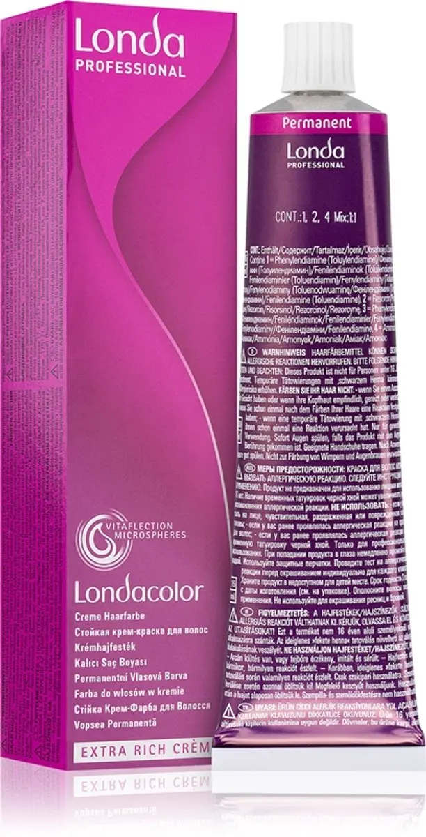 Londa Color Extra Rich 8/07 Permanent Haarkleuring 60ml