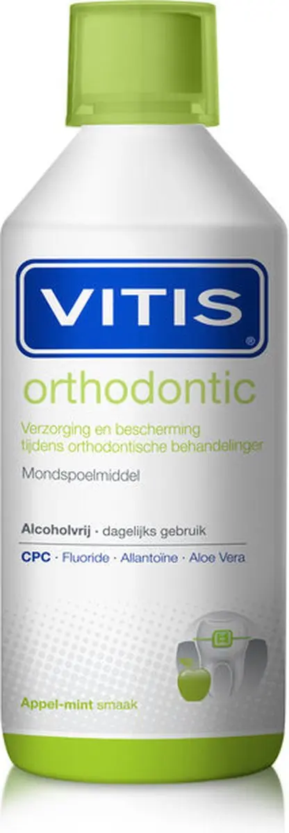 Vitis Orthodontic Voordeelpakket - 2000ml (4x500ml)