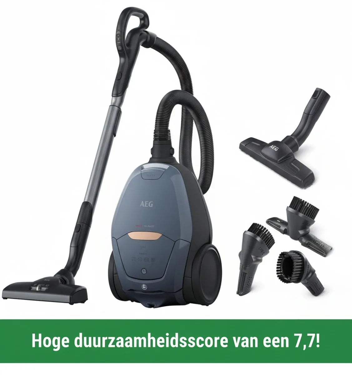 AEG VX82-1-5DB EcoLine Stofzuiger - 600W - 3,5L - Blauw