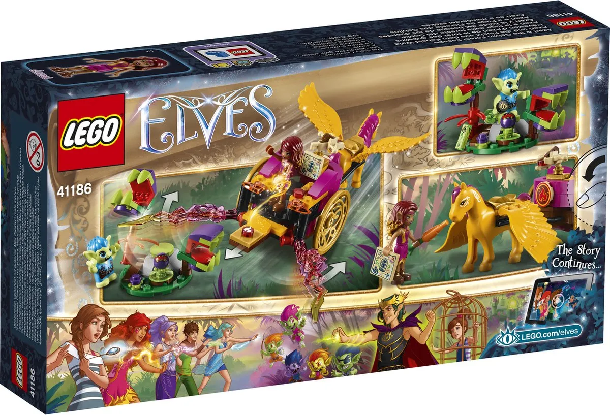 LEGO Elves Azari Ontsnapping uit het Goblinbos 41186 - 145 Stukken - afbeelding 6 van 6