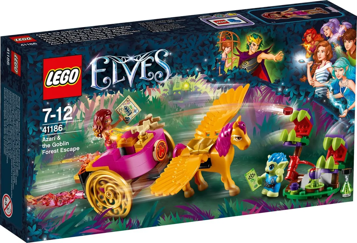 LEGO Elves Azari Ontsnapping uit het Goblinbos 41186