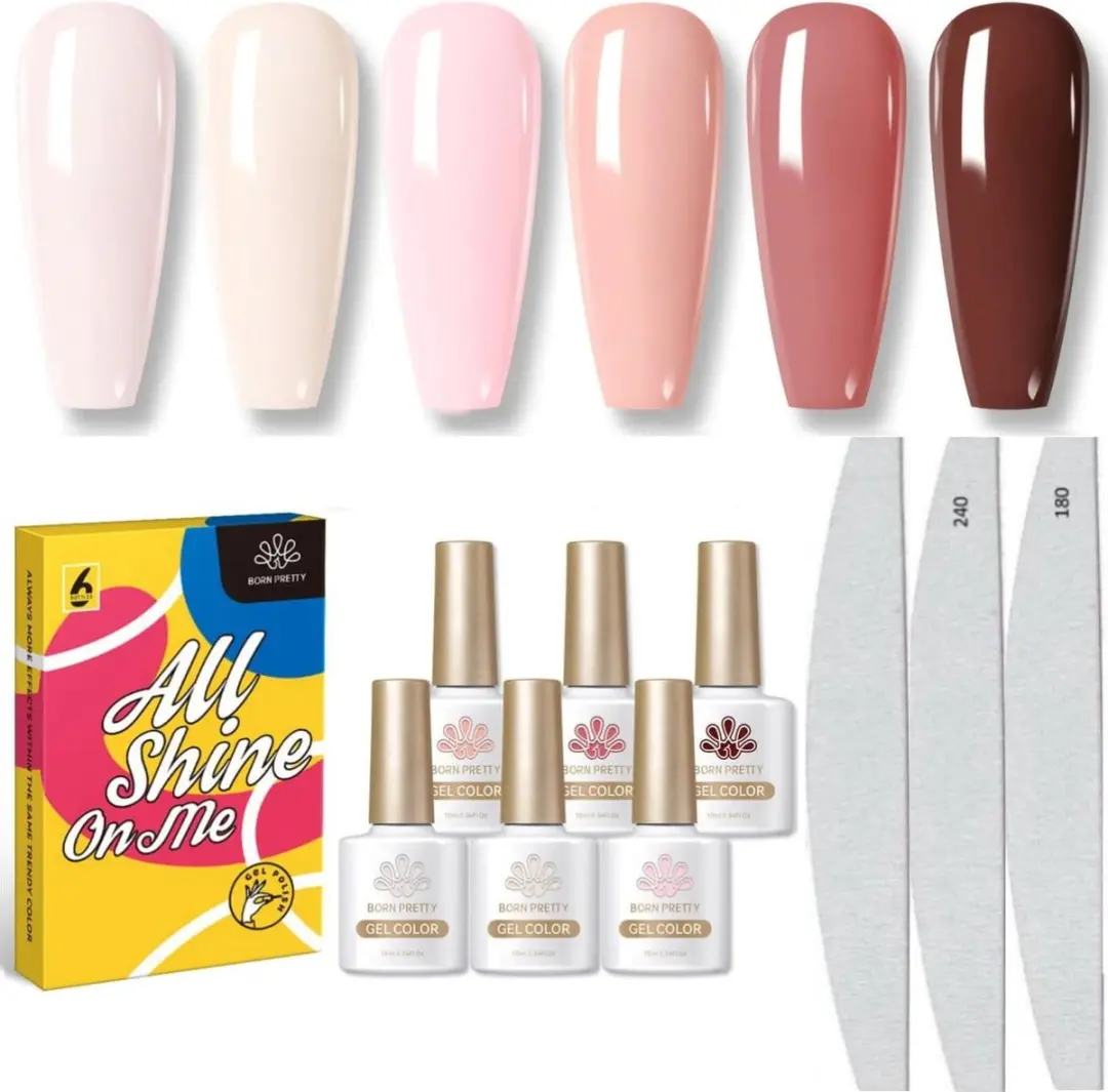 Born Pretty Gellak Set 6x10ml