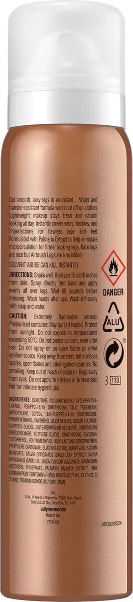 Sally Hansen Airbrush Legs Zelfbruiner Tan Glow 3 - 75ml