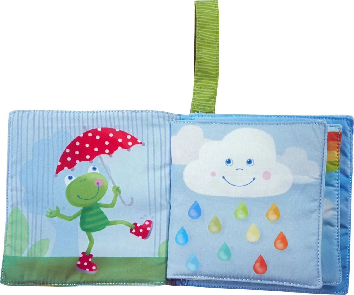 HABA Stoffen Boek Regenboogwereld - Multikleur