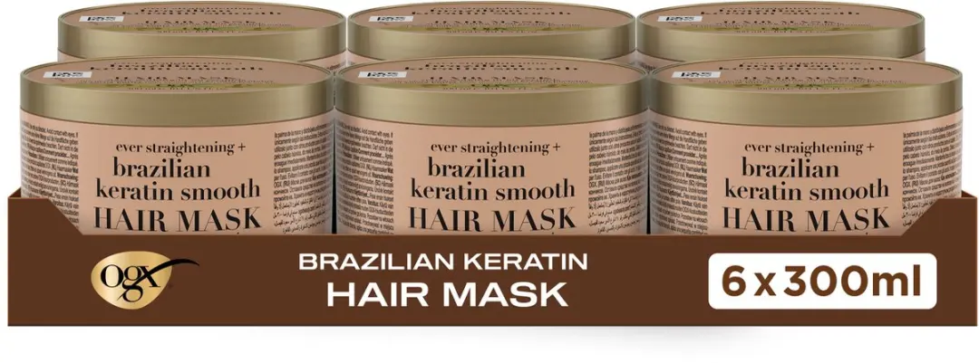 OGX Keratine Haarmasker Braziliaans