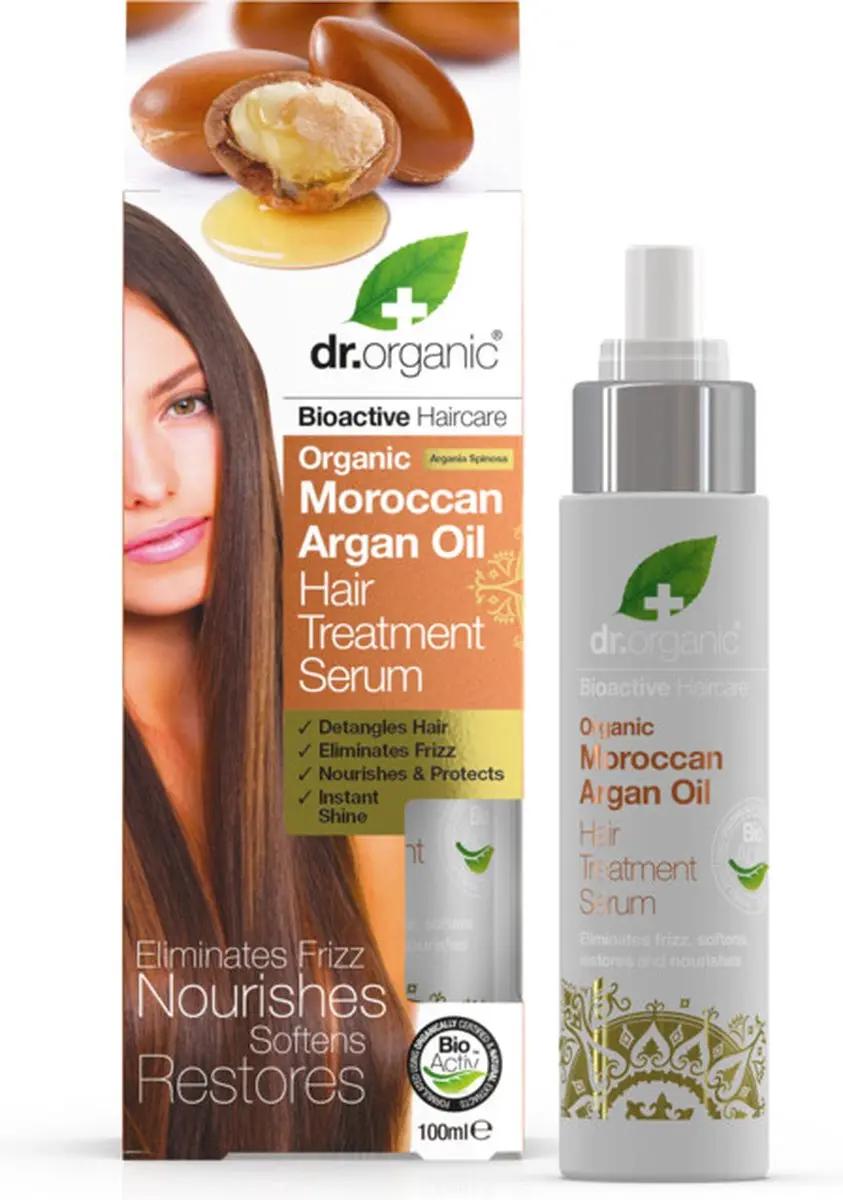 Dr. Organic Marokkaans Arganolie Haarbehandelingsserum 6x100ml