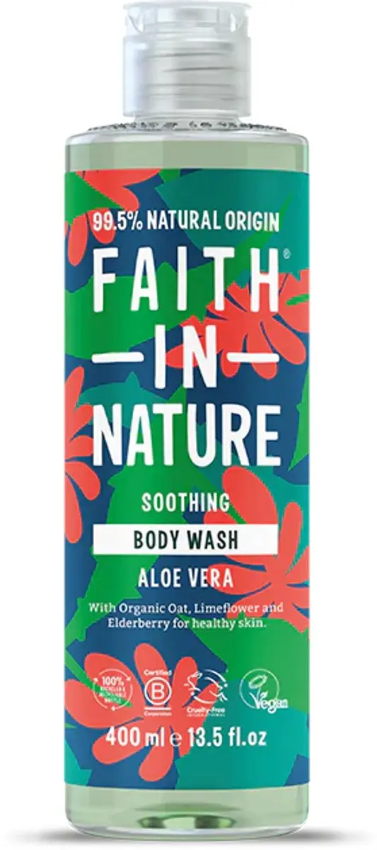 Faith In Nature Douchegel Aloë Vera 400ml