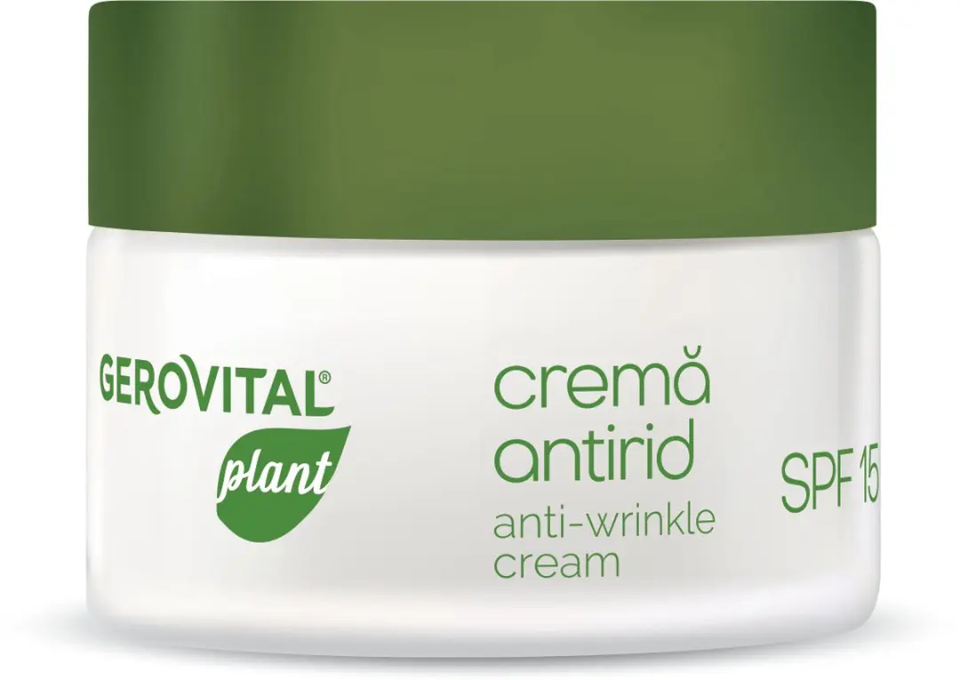 Gerovital Antirimpelcrème SPF 15 50ml - Plantaardige ceramiden