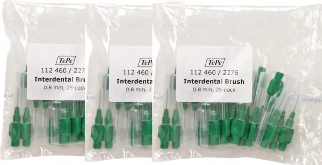 TePe Interdentale Ragers Origineel 0,8mm - 75 Stuks