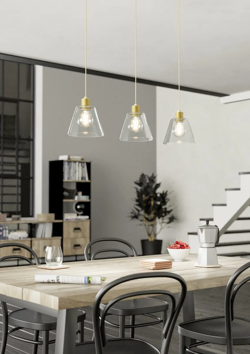 Eglo Copley Hanglamp 90cm - Goud