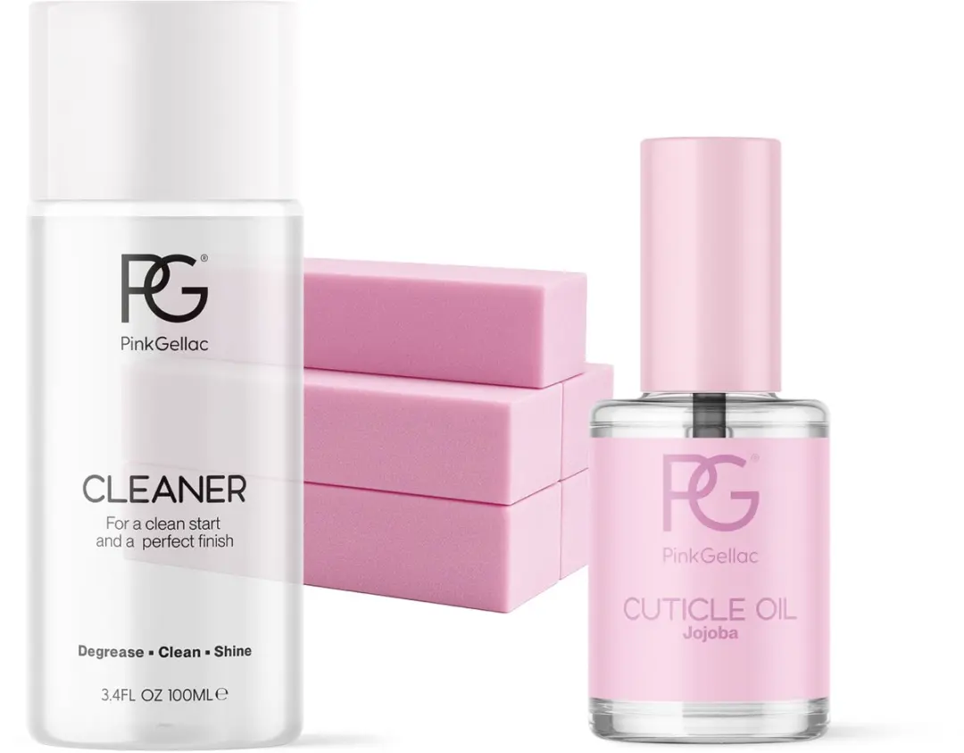 Pink Gellac Manicure Set