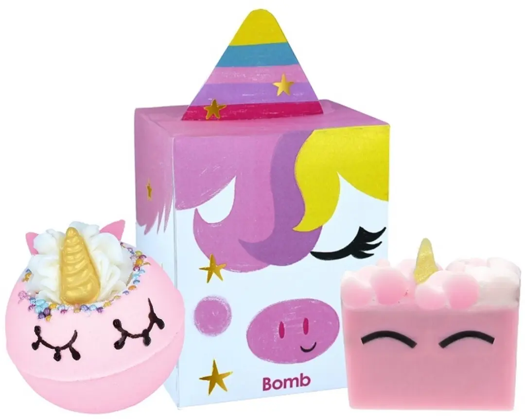 Bomb Cosmetics From Me To U-nicorn Mini Character Box