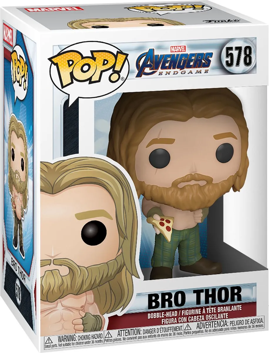 Funko Thor With Pizza Verzamelfiguur FUN45142 - Multicolor