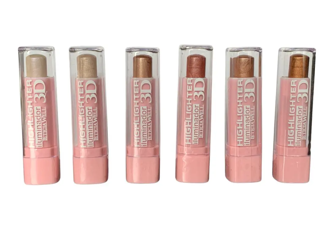 Leticia Well Highlighter Stick 3D 02 - 3.8g - Beige