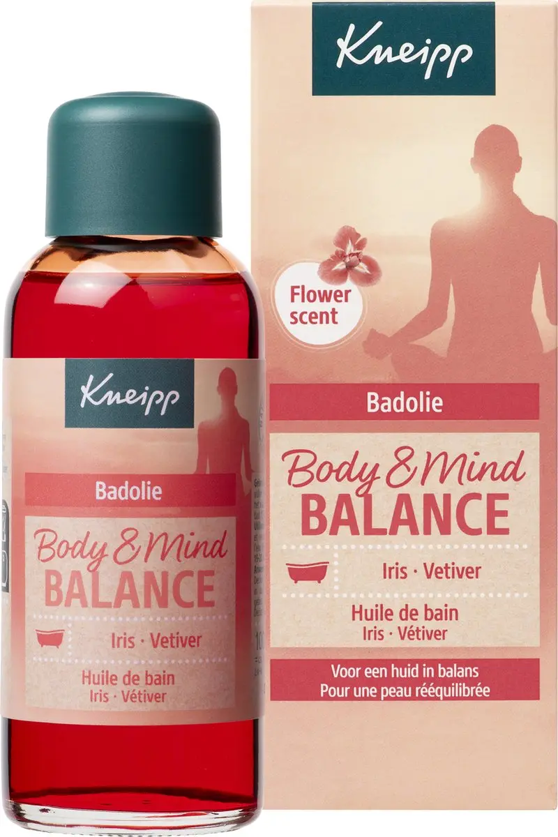 Kneipp Body & Mind Balance Badolie Iris & Vetiver 100ml