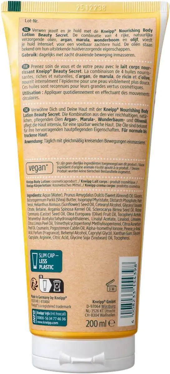 Kneipp Beauty Secret Bodylotion 200ml