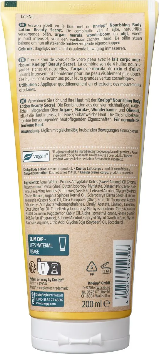 Kneipp Beauty Secret Bodylotion 200ml
