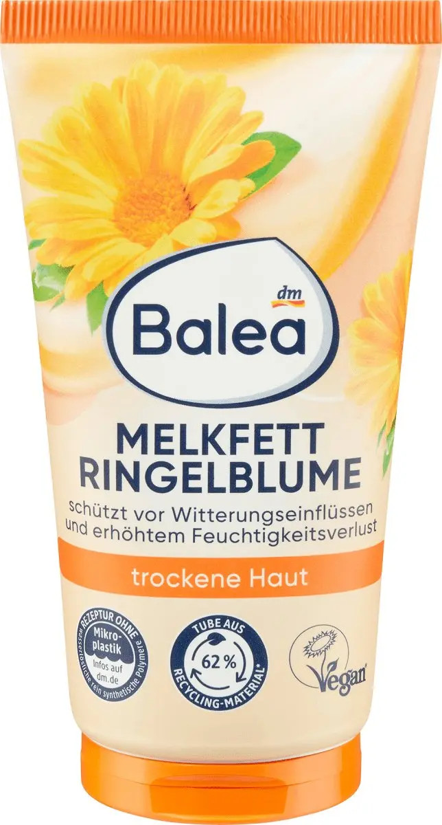 Balea Goudsbloem Melkvet Tube 75ml