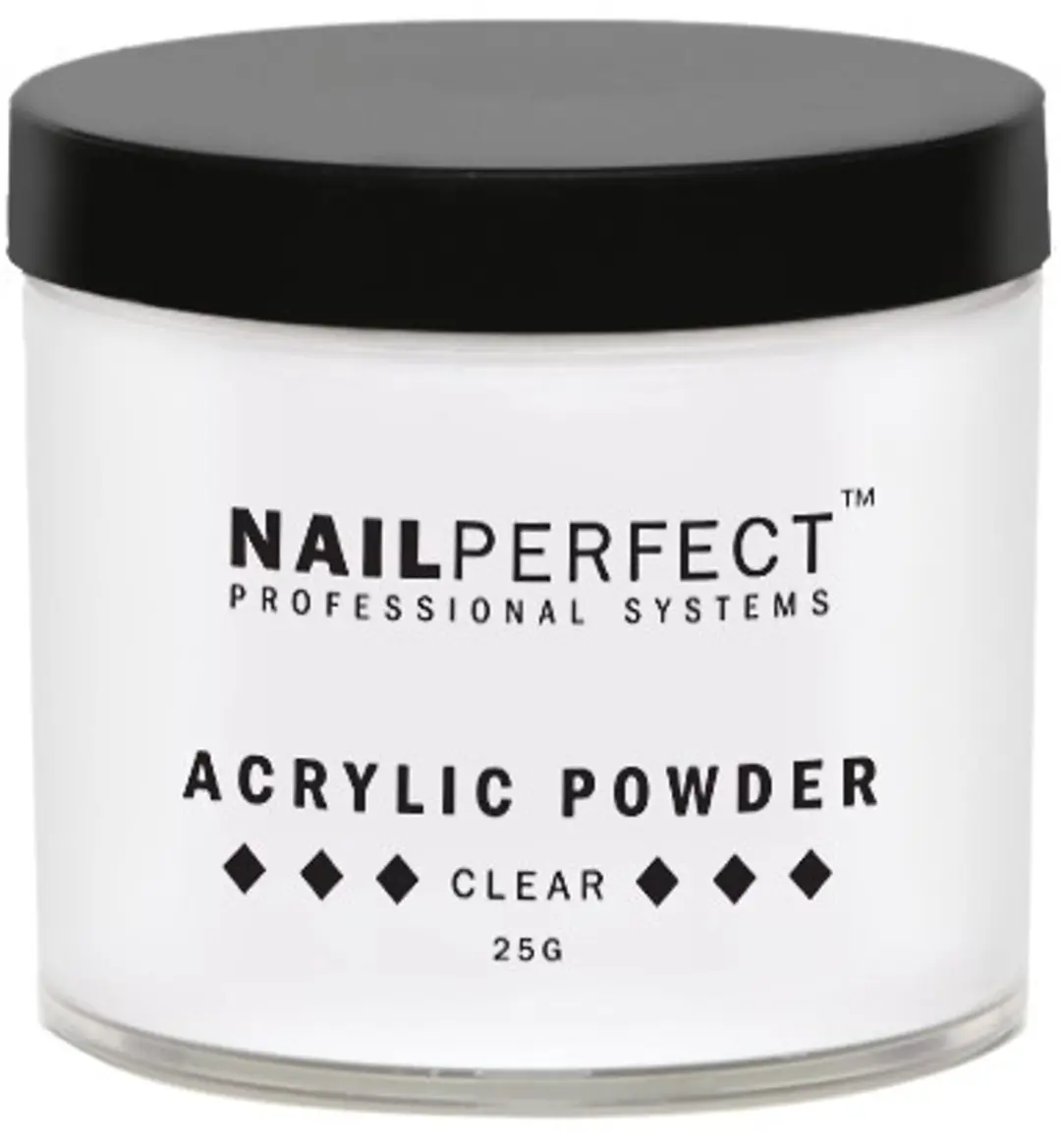 Nail Perfect Basic Acrylic Powder Clear 25ml