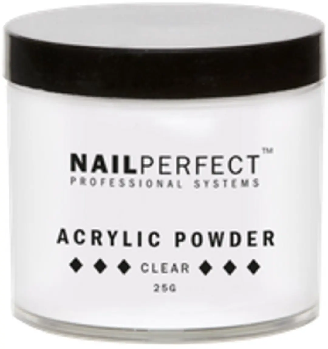 Nail Perfect Basic Acrylic Powder Clear 25ml - afbeelding 6 van 6