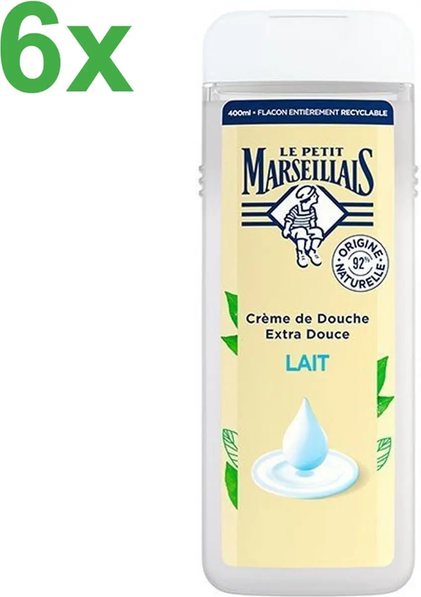 Le Petit Marseillais Douchecrème 6x400ml