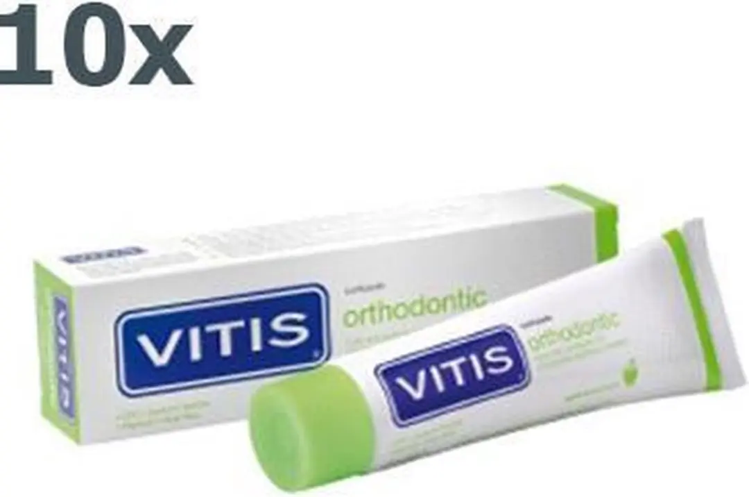 Vitis Orthodontic Tandpasta - 10x75ml