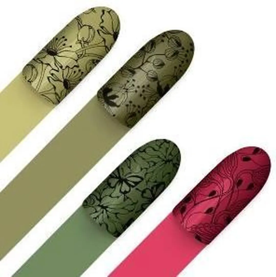 Moyra Nail Art Stamping Plate 63 Baroque Garden