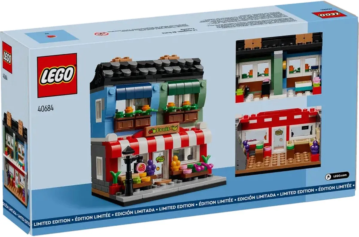 LEGO 40684 Fruitwinkel Limited Edition - 337 Stukken