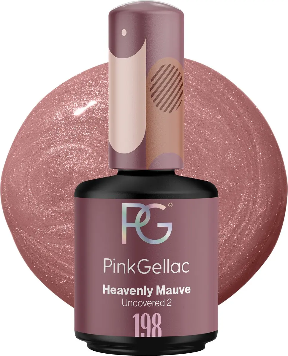 Pink Gellac Heavenly Mauve 198 Gellak 15ml
