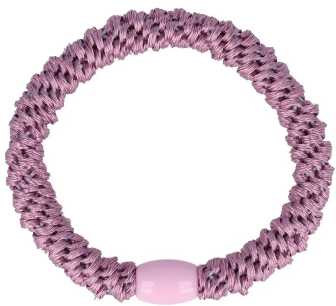 Haarsoires Basic Haarelastieken - Paars - 5 Stuks