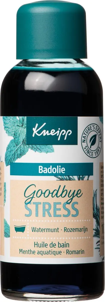 Kneipp Goodbye Stress Badolie 100ml - Watermunt & Rozemarijn