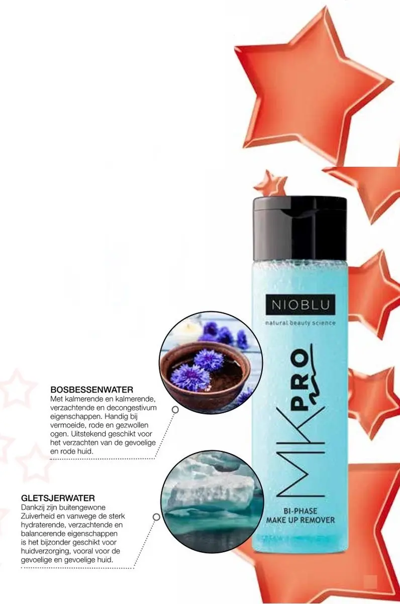 NIOBLU MKPro Bi-Phase Make-up Remover 100ml