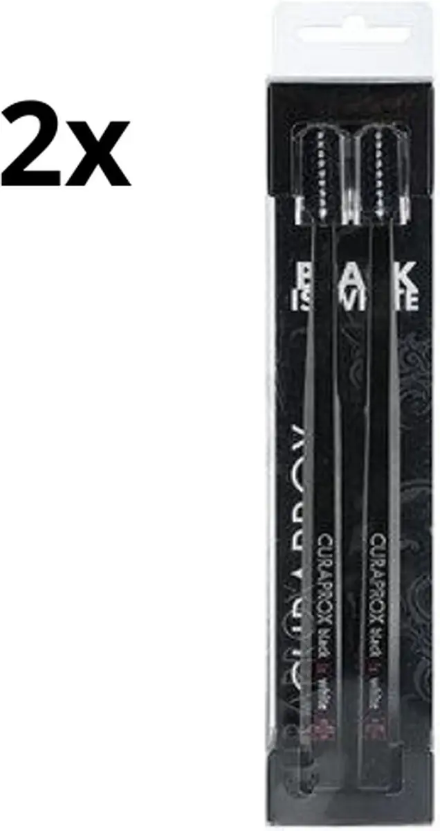 Curaprox CS 5460 Black is White Duo Tandenborstels