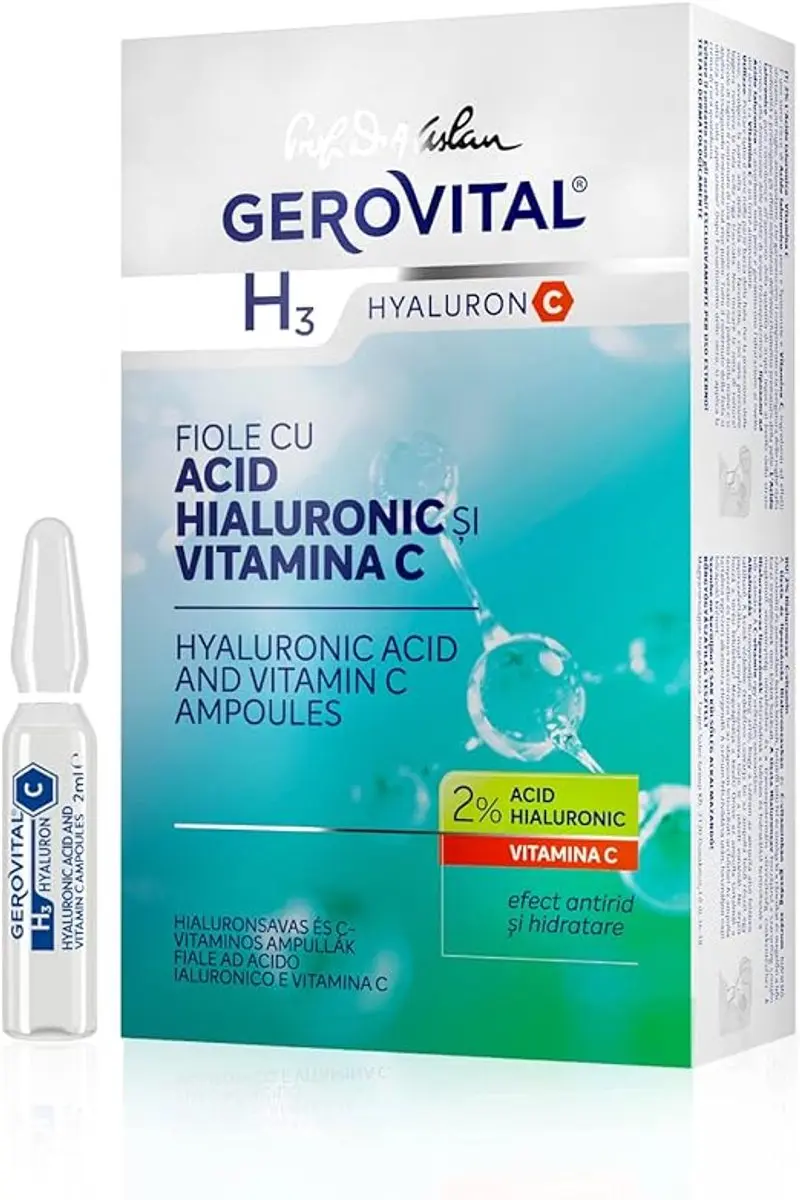 Gerovital H3 Hyaluron C Ampullen